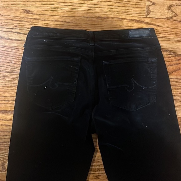 Adriano Goldschmied Woman’s Black The Prima Cigarette Leg Jeans Size 27R - Picture 6 of 7